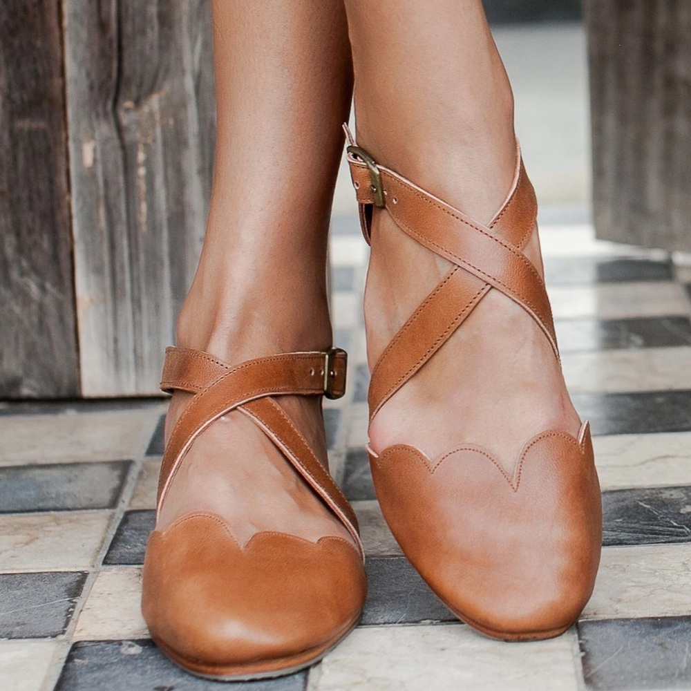 ELF Mangrove Leather Flats